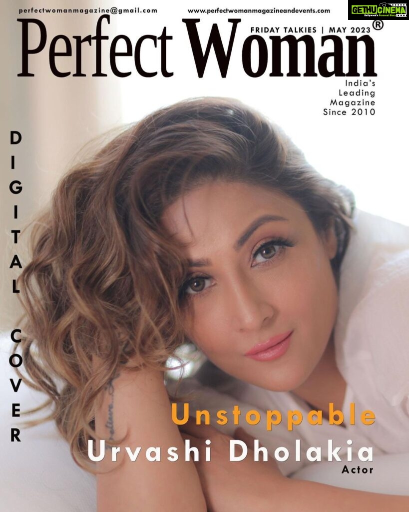 Urvashi Dholakia Instagram - Digital Cover Girl @perfectwomanmagazineofficial as Friday Talkies #may2023 Credits Photographer: @sachinkumarphotographyy Hair: @arifayadav_make_you_gorgeous Makeup: Myself ✨❤ - - @perfectwomanmagazineofficial - #editor & #publisher @dr.khooshigurubhai - Cover designed by @chandresh.gurubhai.96 - #chief editor @dr.geetsthakkar - @perfectachieversaward - @dr.khooshigurubhai #editor - @gurubhaithakkar #md - #PerfectWomanTeam - #TeamPerfectWoman #perfectachieversawards #perfectachieversaward2023 #khooshiGurubhai #GurubhaiThakkar #DrGeetSThakkar #PerfectWoman #PerfectWoman since 2010 #indianmagazine #magazineworld #urvashidholakia #actress #actressworld