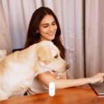 Vaani Kapoor Instagram - Does your dog jump with excitement at the sight of Drools?? Mine sure does! He’s always happiest when he’s fed Drools Daily Nutrition with Real chicken and egg and zero by products or fillers. It’s so important to feed your pets the right ingredients, to make sure they have healthy bones, strong muscles, shinier coats and lead a long life. Keep your dogs happy and healthy with @droolsindia’s Daily Nutrition. Feed Real. Feed Clean ❤️🐾