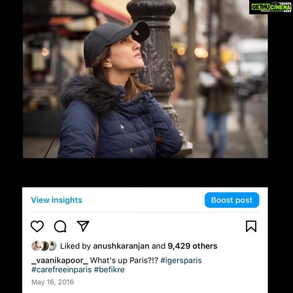 Vaani Kapoor Instagram - Something old, something new.. Paris, a city I first witnessed for a film which forever holds a special place in my heart. With its grandeur history , I created some of my own .. someone rightly said “If you have ever walked in Paris, you will see that Paris will forever walk in your memories!” 💌