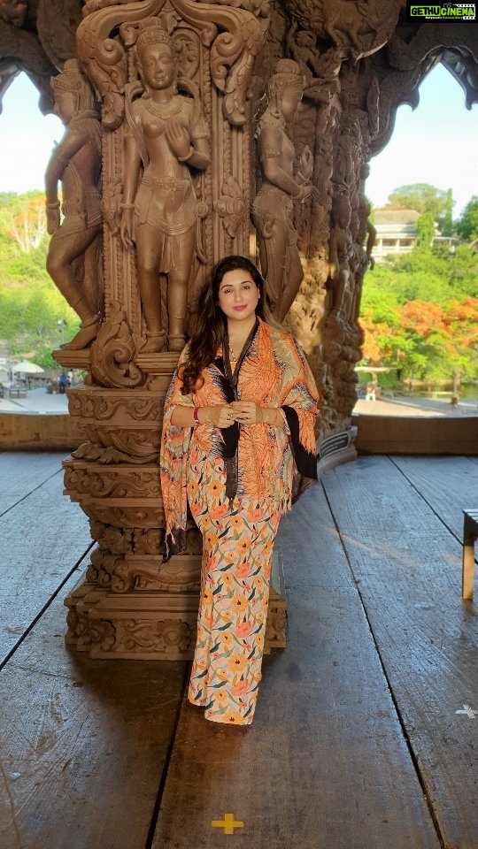 Vahbbiz Dorabjee Instagram - #Throwback #pattaya #santuaryoftruth The Sanctuary of Truth is a Mesmerising museum in Pattaya, Thailand.The museum structure is a hybrid of a temple and a castle that is themed on the Ayutthaya Kingdom and of Buddhist and Hindu beliefs. The building is notably constructed entirely out of wood.. It contains only wood-carved idols and sculptures.A Must Visit.. Sanctuary Of Truth, Pattaya, Thailand