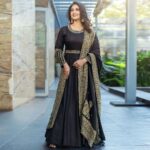 Vaibhavi Shandilya Instagram - Sleek and stylish, Adorned in her striking black salwar kameez, @vaibhavishandilya commands attention with her poise and sophistication, a perfect blend of traditional and modern fashion that oozes confidence. — Worldwide free shipping Contact us: 00919353938252 Email: Esales@samyakk.com Website: www.samyakk.com —— Store Location Samyakk, D’Souza Circle, Richmond Road, Opp. Lifestyle, Bangalore-560047 —— Product code : SL13215 —— #blackowned #blacksalwarsuit #blacksalwarkameez #salwarsuits #actress #kannadaactress #teluguactress #actressfashion #ethnicfashion #ethnicfashionblogger #samyakk #samyakkclothing #samyakkdesign #samyakk_designer_collection MUA @ranjith_makeover PC @vivid_snaps_art_n_photography