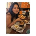 Vaibhavi Shandilya Instagram - Must scroll all the way to the left to see my reaction to this place. In the meanwhile- Virtually indulge in a heavenly feast of flavors and aromas with me at @subkocoffee - from the rich and nutty hazepresso babka to the savory the green one chicken sandwich and bacon and caramelized onion sandwich, to the sweet and satisfying sourdough almond butter toast with sliced bananas. Wash it all down with our refreshing iced coffee (strong) or velvety honey cappuccino. #café #cafelove #coffee #sandwhich #toast #babka #subko #bandra Mumbai, Maharashtra