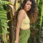 Vaishnavi Dhanraj Instagram - Camouflaging 🌿 🪵 📸 @hairnmakeupby_suman #camouflaging