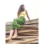 Vaishnavi Dhanraj Instagram - Camouflaging 🌿 🪵 📸 @hairnmakeupby_suman #camouflaging