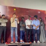 Vanitha Vijayakumar Instagram - Proudest moment with #aneethi cast and so many blockbuster film directors on stage.. #directorshankar made my day when he spoke about my performance…. Thank you so much sir @shanmughamshankar @urbanboyzstudios