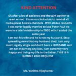 Vanitha Vijayakumar Instagram -