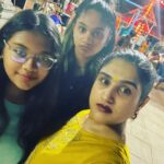 Vanitha Vijayakumar Instagram - Sarva shathru vinasanam… ignore negativity and useless negative people… life is once and its upto us to live it for our loved ones❤️ devi darshanam at @chottanikaradevi … #chottanikkara #chottanikkarabhagavathi the slayer of all evil @jaynitha_rajann @jovika_vijaykumar Four Points by Sheraton Kochi Infopark