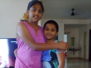 Vanitha Vijayakumar Instagram - Our #arisimootai our princess out baby has grown up to be 14 today… most loveable most kind most humble and most honest child .. my best friend and definitely my mom in Hyderabad… she is so talented and going to be so successful one day… need your blessings.. happy birthday papa my lil one forever my baby.. wish u everything u dream for … DREAM BIG .. ❤️🎂👍 @jaynitha_rajann