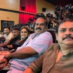 Vanitha Vijayakumar Instagram – Proud and unforgettable moments at #aneethi audio and trailer launch yesterday… @shanmughamshankar #avenkatesh @dirlingusamy #directorezhil @dir_vasanthabalan @imarjundas @dushara_vijayan @gvprakash @urbanboyzstudios