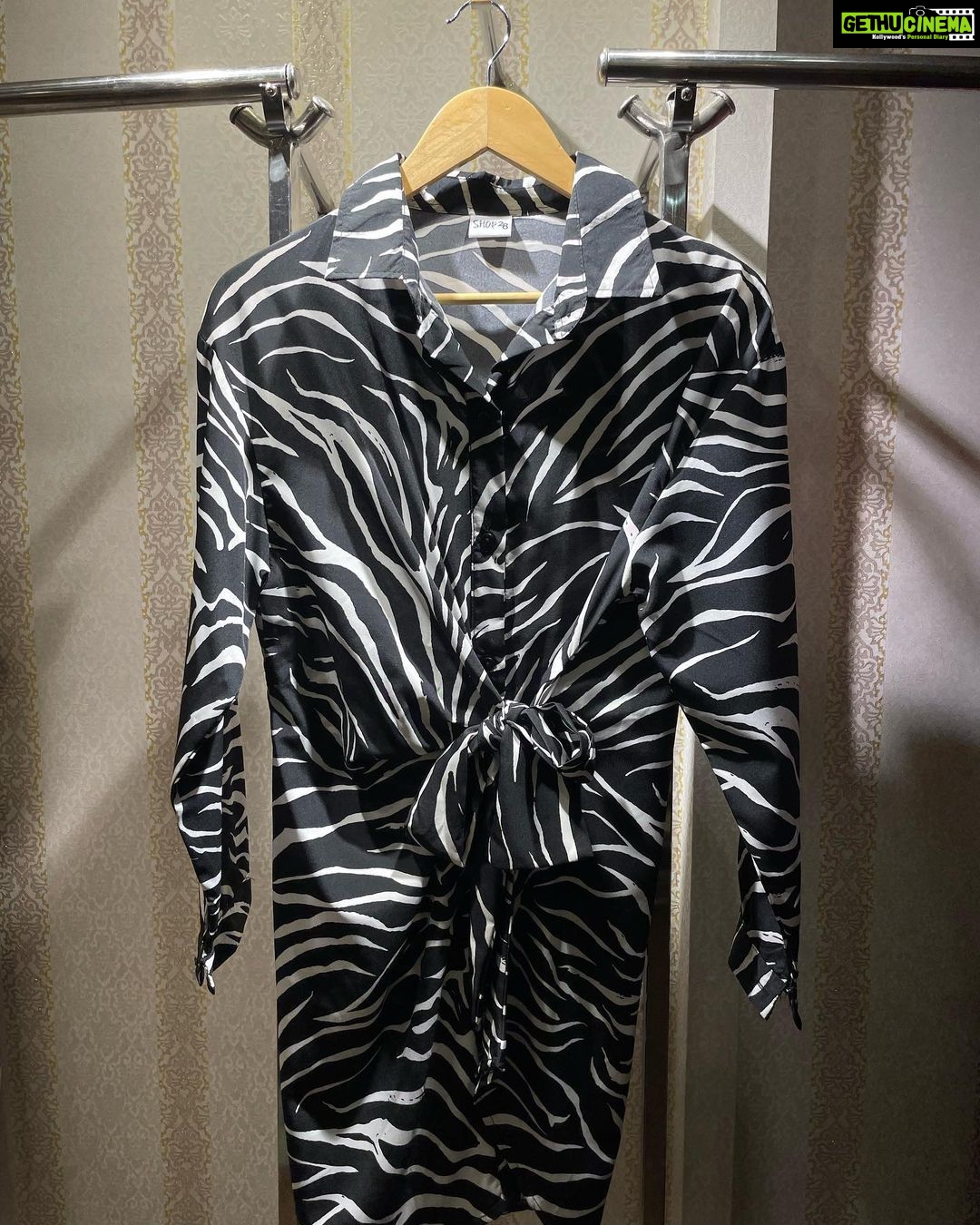 Vanitha Vijayakumar Instagram - Zebra print tie-knot dress ๐ฆ Visit or Dm us! ๐ฅฐ Free shipping within India ๐ฎ๐ณ ~ @vanithavijaykumarstylingstudio @vanithavijaykumar Visit us at Gems Court, Khader Nawaz Khan Road, Nungambakkam {Google map link in bio} ~ ~ ~ ~ ~ ~ ~ ~ ~ ~ ~ ~ Tags โค๏ธโ๐ฅ #vanithavijaykumarstyling #vanithavijaykumarstudios #satindress #boutique #shortdress #stylish #girl #ootd #outfit #clothing #brand #picoftheday #photooftheday #instafashion #instagood #instadaily #shopping #makeup #accessories #styleblogger #fashion #fashionblogger #fyp #explorepage #rings #fashion #style #makeup #new #dresses #freemakeup #shirts .