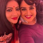 Vanitha Vijayakumar Instagram - @reshmapasupuleti @vijaytelevision @disneyplushotstartamil EVP Film City