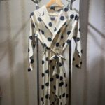 Vanitha Vijayakumar Instagram - Polka dot beige wrap-around dress 🍂🥥 Visit or Dm us! 🥰 Free shipping within India 🇮🇳 ~ @vanithavijaykumarstylingstudio @vanithavijaykumar Visit us at Gems Court, Khader Nawaz Khan Road, Nungambakkam {Google map link in bio} ~ ~ ~ ~ ~ ~ ~ ~ ~ ~ ~ ~ Tags ❤️‍🔥 #vanithavijaykumarstyling #vanithavijaykumarstudios #satindress #boutique #shortdress #stylish #girl #ootd #outfit #clothing #brand #picoftheday #photooftheday #instafashion #instagood #instadaily #shopping #makeup #accessories #styleblogger #fashion #fashionblogger #fyp #explorepage #rings #fashion #style #makeup #new #dresses #freemakeup #partywear .