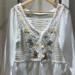 Vanitha Vijayakumar Instagram - Crocheted blouse with embroidery design 🪡 Visit or Dm us! 🥰 Free shipping within India 🇮🇳 ~ @vanithavijaykumarstylingstudio @vanithavijaykumar Visit us at Gems Court, Khader Nawaz Khan Road, Nungambakkam {Google map link in bio} ~ ~ ~ ~ ~ ~ ~ ~ ~ ~ ~ ~ Tags ❤️‍🔥 #vanithavijaykumarstyling #vanithavijaykumarstudios #satindress #boutique #shortdress #stylish #girl #ootd #outfit #clothing #brand #picoftheday #photooftheday #instafashion #instagood #instadaily #shopping #makeup #accessories #styleblogger #fashion #fashionblogger #fyp #explorepage #rings #fashion #style #makeup #new #dresses #freemakeup #shirts .