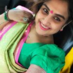 Vanitha Vijayakumar Instagram - #tirupati #tirumala the most beautiful solo darshan … a one on one with the man himself… got to see him so close never thought id ever go so close to him …cried to my hearts content… spoke to him everything i needed to after almost ten years .. the most celebrated loved visit ever with attention from press media and fans … as i am leaving #venkatachalapathy #perumal blessed me with a heavy quick downpour shower of blessings just in vaikuntam … feeling healed and blessed ❤️