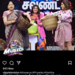 Vanitha Vijayakumar Instagram - Watch on @disneyplushotstartamil a tharalocal funride @priyankapdeshpande @bhaskaranaishwariyaa @vijaytelevision ❤️