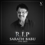Vanitha Vijayakumar Instagram - In My first film chandralekha you were my father… in your last film and my first film 25 years later malli pelli you are my father in law … life has come one full circle for me… you were always a gentleman.. ❤️ u uncle may you RIP Hyderabad