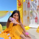 Veebha Anand Instagram - Haldi ready!!! #hifsakishaadi# @timelessjewelsby_s @the_adhya_designer