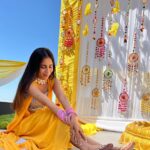 Veebha Anand Instagram - Haldi ready!!! #hifsakishaadi# @timelessjewelsby_s @the_adhya_designer