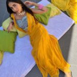 Veebha Anand Instagram - Haldi ready!!! #hifsakishaadi# @timelessjewelsby_s @the_adhya_designer