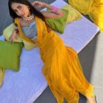 Veebha Anand Instagram – Haldi ready!!! 

#hifsakishaadi#

@timelessjewelsby_s 
@the_adhya_designer