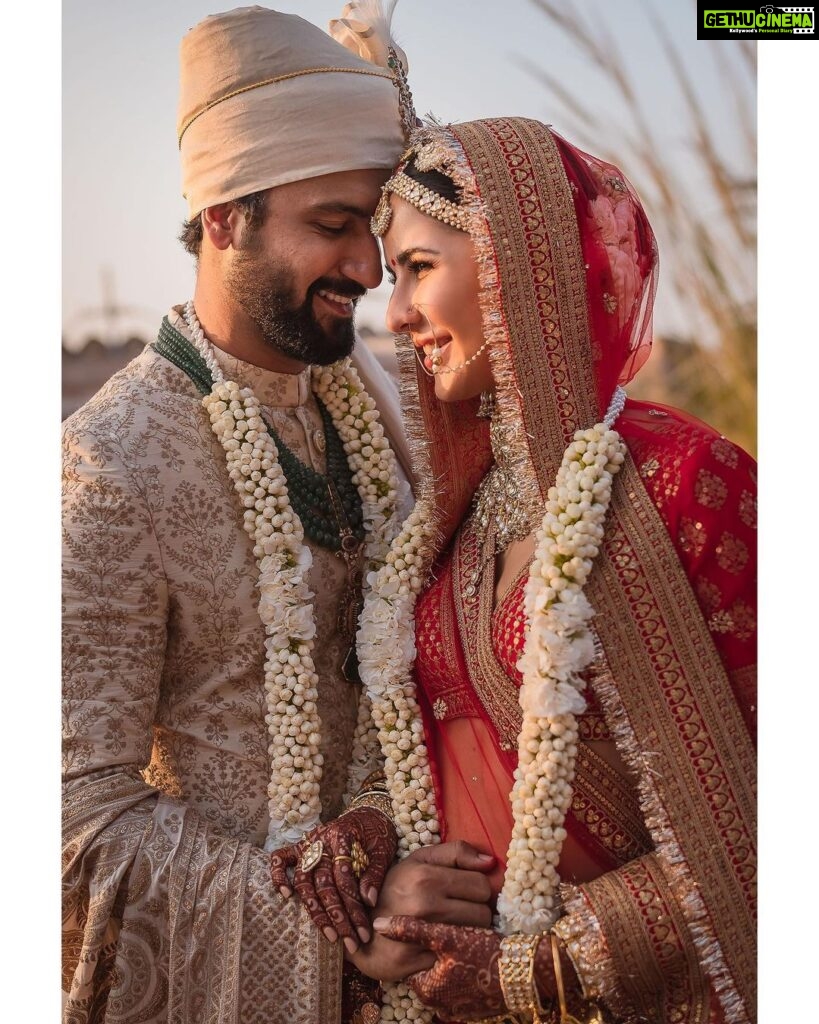 Vicky Kaushal Instagram - Time flies… but it flies in the most magical way with you my love. Happy one year of marriage to us. I love you more than you can ever imagine! ❤️😘🤗