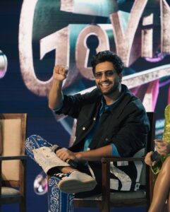 Vicky Kaushal Instagram - So happy to have finally shared the Trailer of #GovindaNaamMera with you all… there’s lots more masti, mystery and masala coming your way! . #GovindaNaamMera | 16th Decemeber on @disneyplushotstar