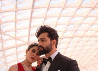 Vicky Kaushal Instagram - Kappu aur Somya ka pehla foreign trip! ✈️💕 . #ZaraHatkeZaraBachke in Cinemas on 2nd June. Abu Dhabi,U.A.E