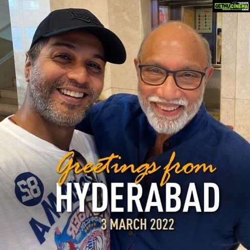 Vinay Rai Instagram - Good things come to those who wait.Got to work with this legend in #etherkumthuninthavan. 🙏🙏🙏 #sathyaraj #actor #actorslife #vinayrai #filmpromotions #tamilcinema #bahubali #kattappa #legend #hyderabad #telegucinema