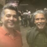 Vinay Rai Instagram – Absolute fan moment. Got to work with this great guy @milindrunning  in the movie #doctor . Been a fan of his ever since my school days. Thanks @nelsondilipkumar  @sivakarthikeyan @kjr_studios for this experience. Looking forward to working again with you buddy.😎 #actor #actorslife #model #milindsoman #doctor #vinayrai #hero #fan #cinema #hadtoshare #selfie #tamilcinema