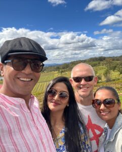 Vinay Rai Instagram - Hunter Valley Diaries….
#actor #actorslife #australia #huntervalley #vinayrai #vimalaraman #holiday #friends #winetasting