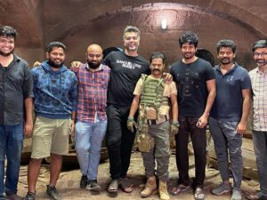Vinay Rai Instagram - With crew of the movie #doctor. Thanks for the wonderful memories @sivakarthikeyan @nelsondilipkumar @kalai_arasu_p @kjr_studios @raja_bharani_raja @chiruu_20_ @anirudhofficial @priyankaamohanofficial  Gonna miss you guys ❤️🤗#tamilcinema #doctor #sivakarthikeyan #nelsondilipkumar #vinayrai #blockbuster #actorslife #newmovies #worththewait