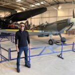 Vinay Rai Instagram – This one’s off the bucket list. Got to see this beauty at #shuttleworth. The legendary Supermarine Spitfire❤️❤️❤️ #actor #actorslife #vinayrai #tamilcinema #telugucinema #ww2 #spitfire #legend #bucketlist