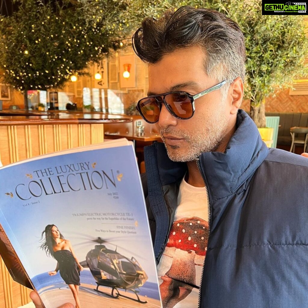 Vinay Rai Instagram - Waiting for my flight at the airport, I chanced upon The Luxury Collection, an interesting magazine with reviews of the Taycan sports Sedan, and the Tesla Model X. The articles in the magazine were highly engaging and reading the reviews was like a virtual test drive! I found more interesting articles as well. Unlike the other magazines that are focused on beauty and accessories, I felt like The Luxury Collection had something for everyone. You should read it if you come across a copy! @theluxurycollectionmagazine London, United Kingdom