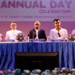 Vinay Rai Instagram - Humbled and honoured to be a part of my alma maters college day @sjubengaluru @sju_icms . Had the opportunity to meet the students and the professors who taught me. An evening that I will never forget. Fide ET Labore. @dsouzanevil @ajaychandran89 @jenil_k_george thanks for the hospitality . #actor #actorslife #college #collegelife #alumni #vinayrai #stjosephs #stjoseph #oldboys Bangalore, India