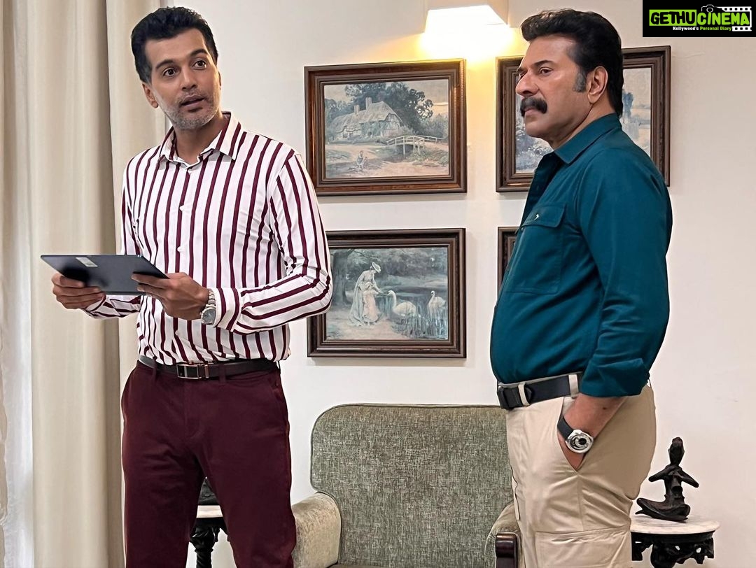 Vinay Rai Instagram - Thanks for all the love toward Christopher. It’s been an incredible experience for me filming with @mammootty sir , @unnikrishnan_b_director sir and his fabulous team. Thanks a lot to @udaykrishna_writer sir for his incredible script and @faizsiddik for his brilliant cinematography. Truly a dream come true. #actor #actorslife #mammootty #bunnikrishnan #malayalamcinema #tamilcinema #christopher #cinema #vinayrai