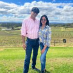 Vinay Rai Instagram - Hunter Valley Diaries…. #actor #actorslife #australia #huntervalley #vinayrai #vimalaraman #holiday #friends #winetasting Audrey Wilkinson