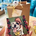 Vinny Arora Instagram - 4 years of togetherness with our fur baby & how can it not be a big deal ❤️ @oreo.thetroublemaker ‘s Adopt-a-versary no 4 🐶🧿 Decor: @ezyprints Pet Cake: @bombaybarkers Customised Return Favors: @alienchikki