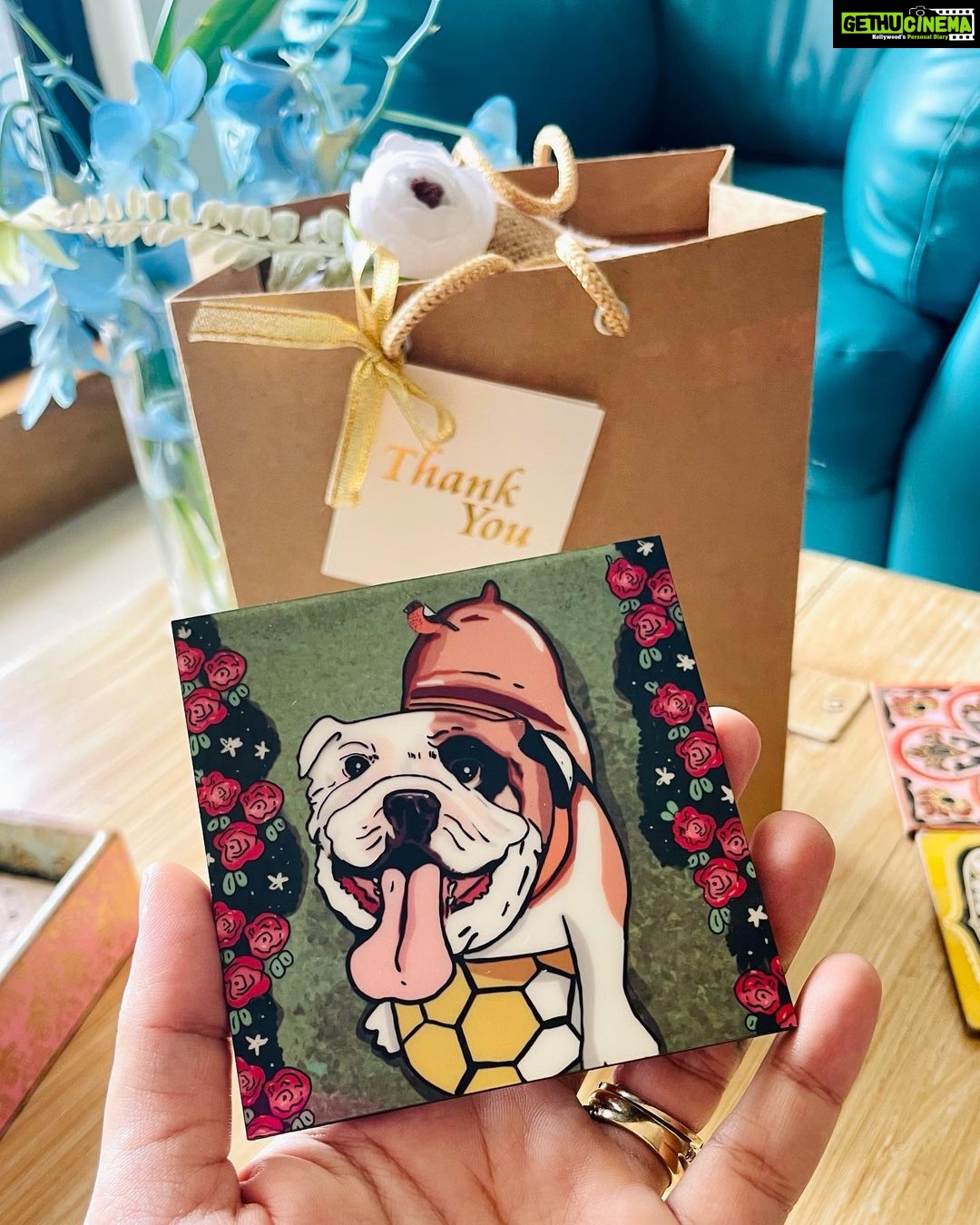 Vinny Arora Instagram - 4 years of togetherness with our fur baby & how can it not be a big deal ❤️ @oreo.thetroublemaker ‘s Adopt-a-versary no 4 🐶🧿 Decor: @ezyprints Pet Cake: @bombaybarkers Customised Return Favors: @alienchikki