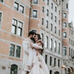 Vrushika Mehta Instagram - A Fairytale romantic affair ❤️♾️ . Location: @fairmontfrontenac Wearing: @chandanfashion Photography: @_.kahanistudio #rabhdivrushyy #wedding #love #photooftheday