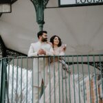 Vrushika Mehta Instagram - A Fairytale romantic affair ❤️♾️ . Location: @fairmontfrontenac Wearing: @chandanfashion Photography: @_.kahanistudio #rabhdivrushyy #wedding #love #photooftheday