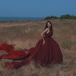 Warina Hussain Instagram - Trails & Tales 🏹🍁 Team 🖤 Camera @advait_vaidya @i_photograph_her Location @casabella.alibaug Designer @lakshcouture Make up @mehekuuu Hair @makeupandhairby_shweta Management @runwaylifestyl and a special thanks to @guptaziii