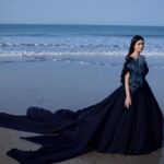 Warina Hussain Instagram - one million feelings…in one single feeling 🌊 @lakshcouture
