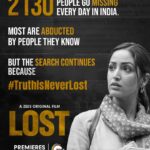 Yami Gautam Instagram – The stats are shocking and the reality is heartbreaking 💔 #LostOnZEE5, premieres 16th Feb

#Lost #ZEE5 #TruthIsNeverLost

@ZEE5 @zeestudiosofficial @aniruddhatony #PankajKapur @mrkhanna @neilbhoopalam @piabajpai @tushar.pandey @honeyyjaiin @namahpictures #ShariqPatel @shareenmantri @arora.kishor @samsferns @mukerjeeindrani @writish1 @moitrashantanu @swanandkirkire @zeecinema @zeemusiccompany @bagchi_mb @bodhabando @kanwalkohli @angarikamantri #AvikMukhopadhyay  @manish_kalra_ @zee5global