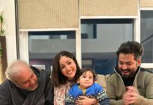Yami Gautam Instagram - One of my most favourite & important things for the past 1 year has been video- calling Saibhang. Not a single day has passed where I haven’t heard his laughter first thing in the morning. He is a blessing in our family & there are a gazillion things that I wish to write for him but I have to rush & play with him now. 🤩 Happy 1st birthday to my dear little nephew Donut! God Bless You! ❤️