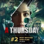 Yami Gautam Instagram - Having both my films making it to this list, esp with #AThursday topping it means so much 🙏🏻 It was released with just 1 week of PR campaign, no city tours etc & yet it made such a strong impact & place in people’ hearts… on behalf of my entire team I thank the AUDIENCE 🙏🏻❤️