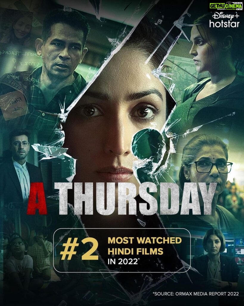 Yami Gautam Instagram - Having both my films making it to this list, esp with #AThursday topping it means so much 🙏🏻 It was released with just 1 week of PR campaign, no city tours etc & yet it made such a strong impact & place in people’ hearts… on behalf of my entire team I thank the AUDIENCE 🙏🏻❤