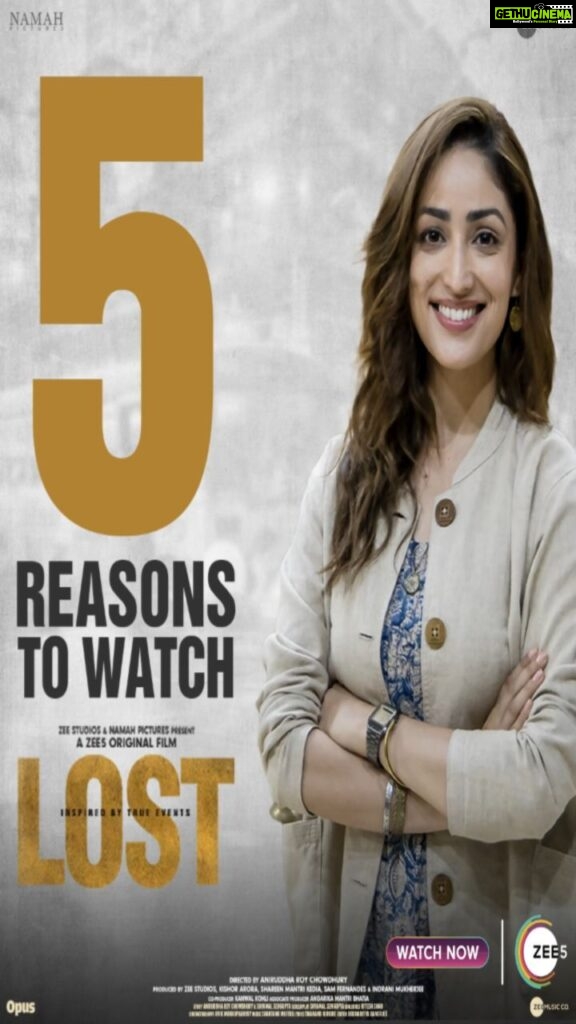 Yami Gautam Instagram - Reason no. 6 will keep you hooked till the end. Watch #LostOnZEE5 now!