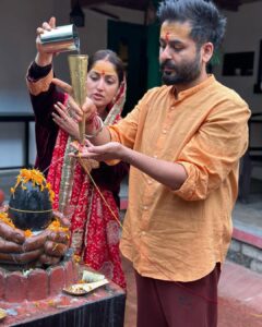 Yami Gautam Instagram - Every ounce of Success and Love I have been receiving is all because of my beloved Maa Durga and Lord Shiva. 
I truly feel blessed! 
Love, Gratitude and Thanks to all! 
❤️🙏🏻