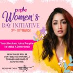 Yami Gautam Instagram - Appropriate mental, emotional, and legal support for survivors of sexual assault is extremely important. The more help we can garner, the greater the impact. I’m so glad that I can be a part of the Purplle Women’s Week campaign again, which helps thousands of women affected by sexual assault and violence in the country. As we celebrate International Women’s Day, Purplle.com continues to contribute 5% of its Women's Week Sale to their NGO partner Majlis, who provide with councelling and legal aid to rape victims and help in their rehabilitation. I encourage everyone to join me and Purplle to support this initiative, from 3rd to 10th March. @letspurplle @majlis_law