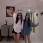 Yuvika Chaudhary Instagram - Crazy time with carzy @gargisharma290